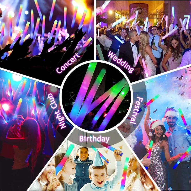 20/30/40/60/80/100/120Pcs RGB  - Wedding Supply In Bulk review and price