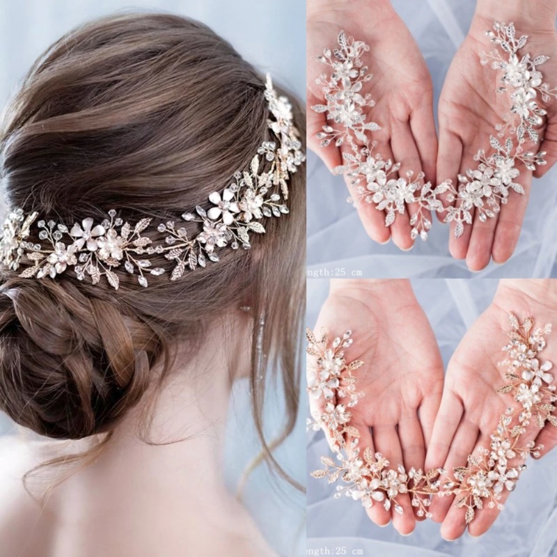 Crystal Flower Leaf Wedding Br - Wedding Supply Store review and price