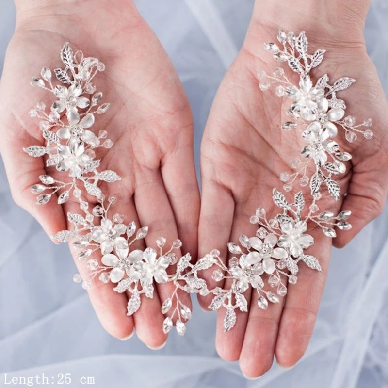 Crystal Flower Leaf Wedding Br - Wedding Supply Store review and price