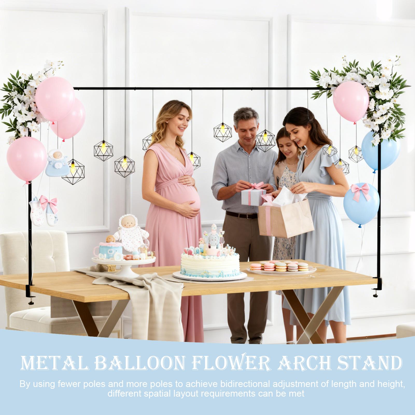 Over The Table Rod Stand With  - Wedding Balloon Arch review and price