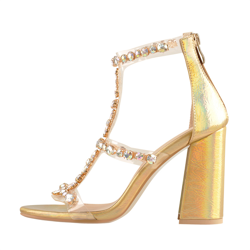 Onlymaker Women Gold Rhineston - Wedding Super review and price