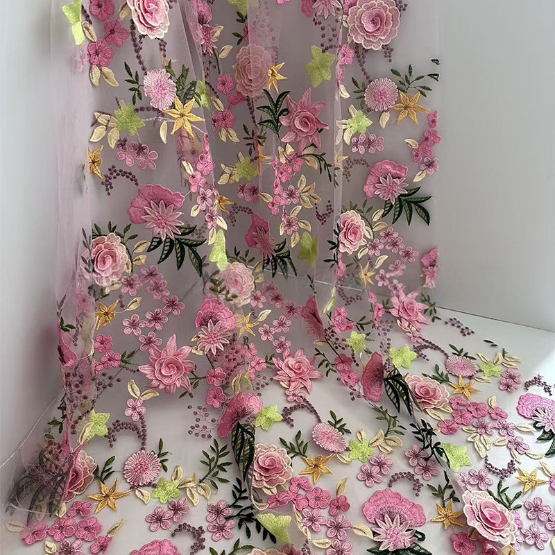 90x130cm 3D Floral Embroidered - Wedding Supply Wholesale review and price