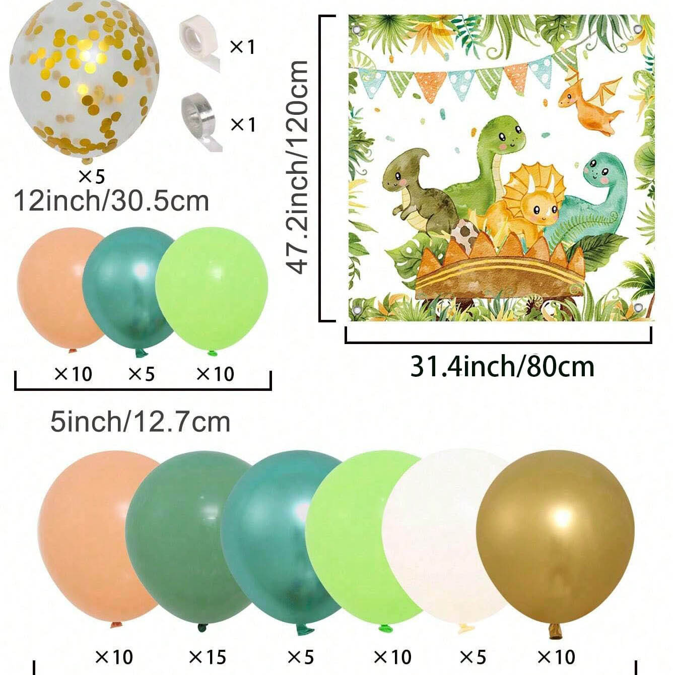 Dinosaur Balloon Set Arch for  - Wedding Balloon Arch review and price