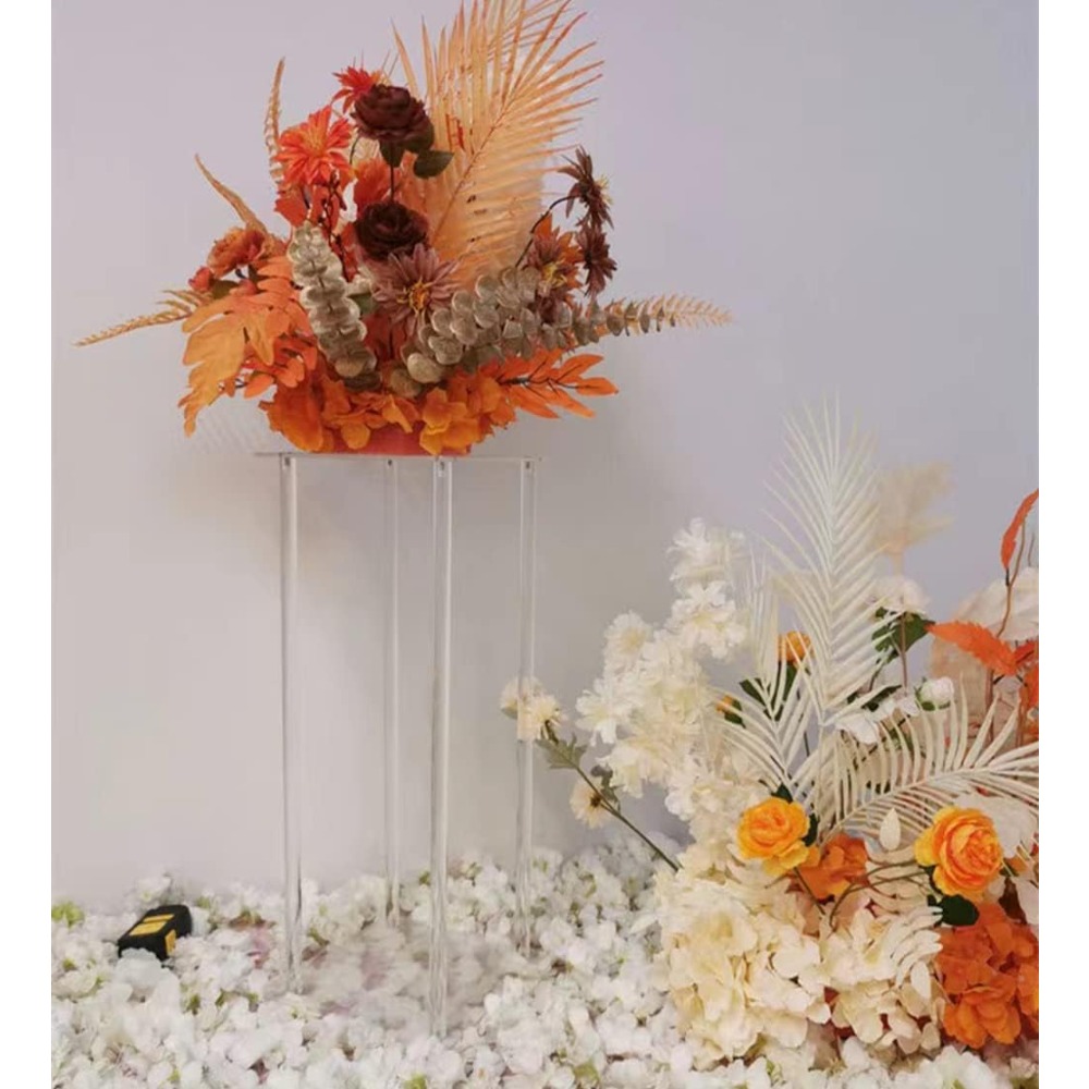 10-Piece Clear Acrylic Rectang - Centerpiece Vase Tall review and price